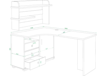 Письменный стол СР-165