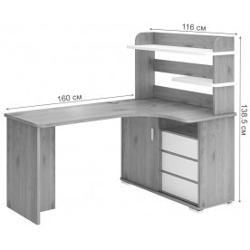 Письменный стол СР-165 НБЕН-ПРАВ правый