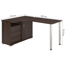 Письменный стол СР-165СМ В-ЛЕВ левый