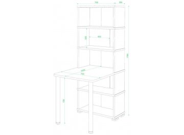 Письменный стол СБ-10М / 5 В