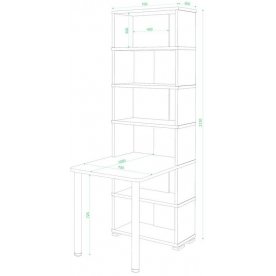 Письменный стол СБ-10М / 6 КШК