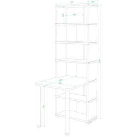 Письменный стол СБ-10М / 6 ШКШ