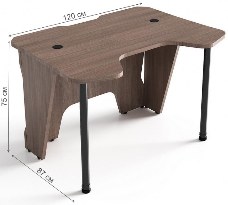 Письменный стол Strike-2 ясень / ash