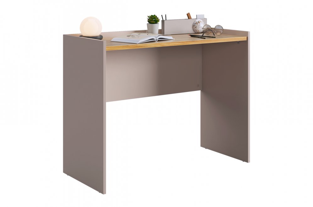 Стол Доминика кашемир/дуб крафт золотой