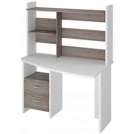 Компьютерный стол с надстройкой 120х60