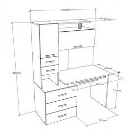 Компьютерный стол Джаз-17