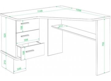 Компьютерный стол СД-45С