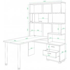 Компьютерный стол СР-420 / 150