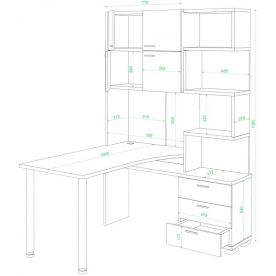Компьютерный стол СР-500М / 190