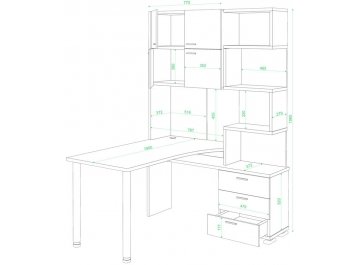 Компьютерный стол СР-500М / 190