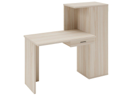 Письменный стол Беланта-ПРЯМ100+ШК К карамель