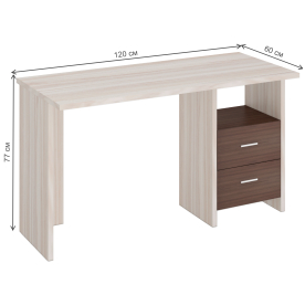 Письменный стол СКЛ-Прям120