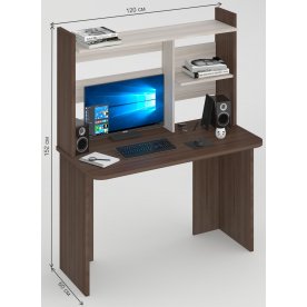 Письменный стол СКЛ-Прям120Р