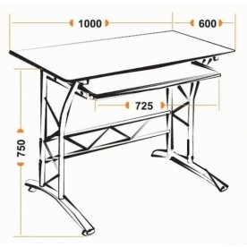 Компьютерный стол ST-F1018
