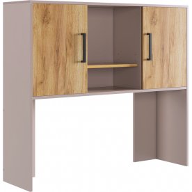 Письменный стол Лайт К4 кашемир / дуб крафт золотой