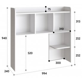 Письменный стол П-100404