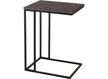 Приставной столик BeautyStyle 30 дуб сонома / черный