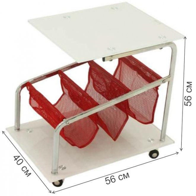 Газетница K-25 pure white