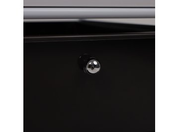 Сервировочный столик Меркурий (Mercury) белый / коричневый