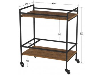 Сервировочный столик Калифорния Спич