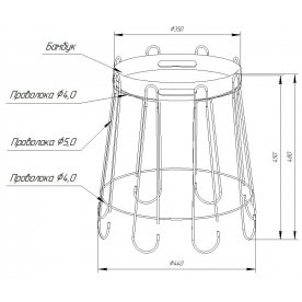 Сервировочный столик Sheffilton SHT-CT26