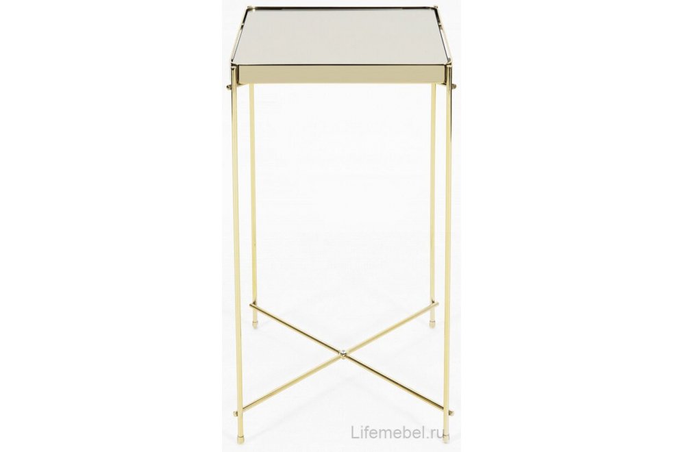 Сервировочный столик Square S gold