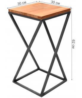 Цветочница Loft 60 черный