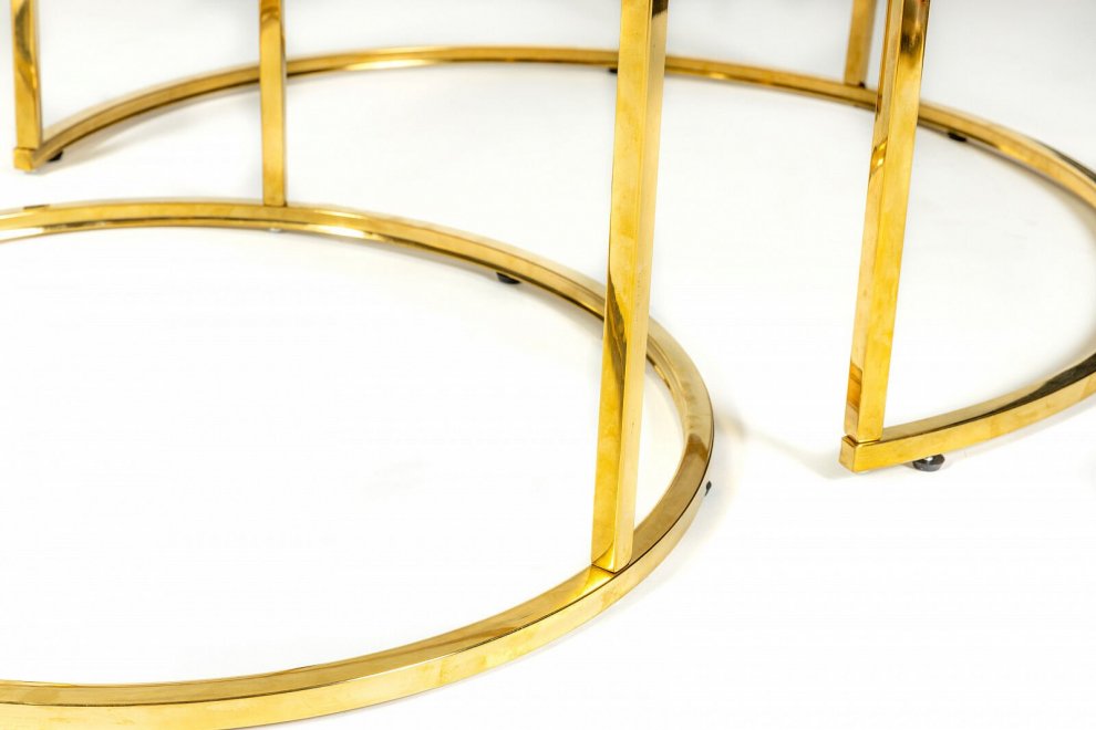 Комплект столиков Goldy Marble