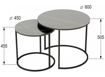 Комплект столиков Стелла