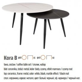 Комплект столиков Kora B