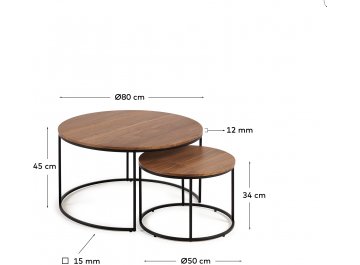 Комплект столиков Yoana