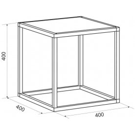 Журнальный столик Куб 1 LMN-03.1797