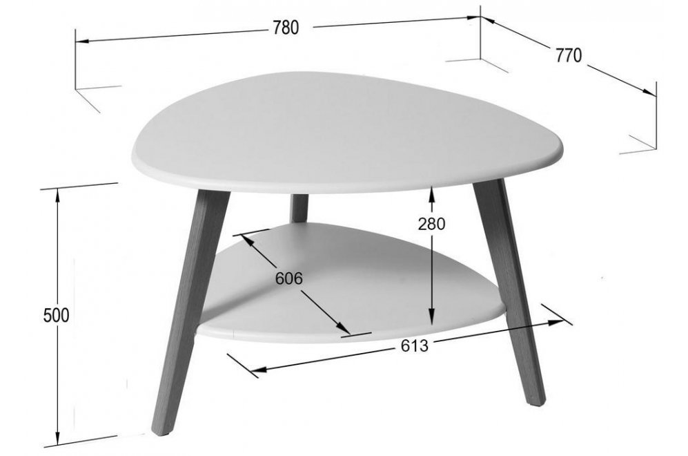 Журнальный стол Бруклин венге