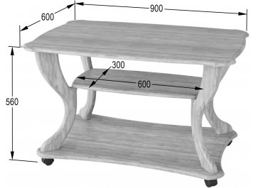Журнальный столик СЖС-02