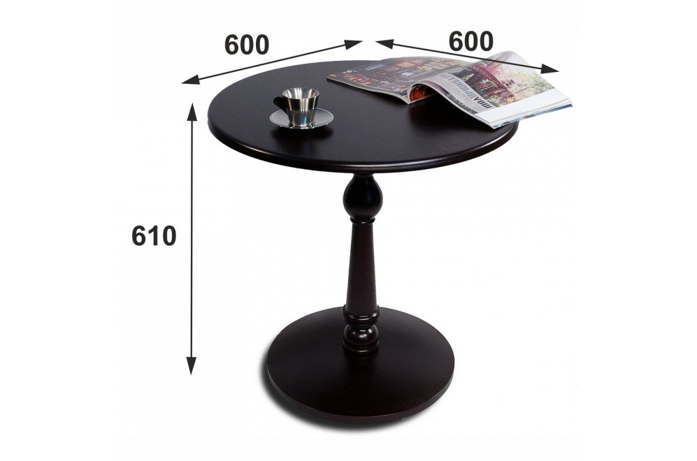 Журнальный стол Рио 5 венге