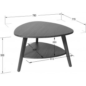 Журнальный столик Бруклин