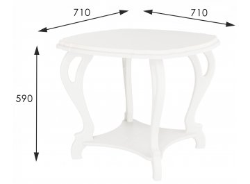 Журнальный стол Кофейный П