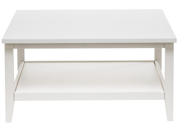 Журнальный столик Leset Мира 90х90 белый