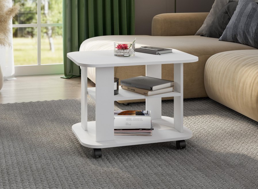 Журнальный стол СТЖ-003 белый