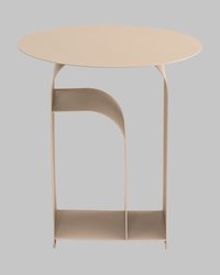 Журнальный столик Мэлвуд металл серый