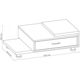 Журнальный столик Бинго-1 СЖ.027.900-01