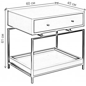 Журнальный столик Дуап