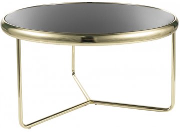 Журнальный столик Scarlet 74 черный / хром