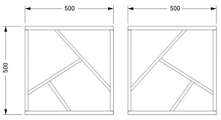 Журнальный столик Империал зеркало / золотой