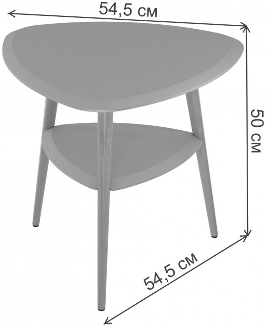 Журнальный столик Lavaris Дублин венге