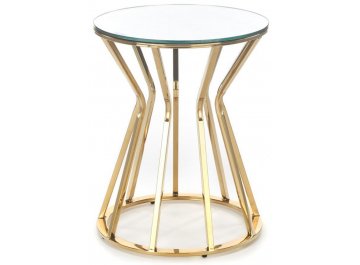 Журнальный столик Лей 45/50 зеркало / золотой