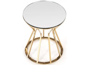 Журнальный столик Лей 45/50 зеркало / золотой