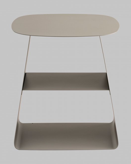 Журнальный столик Leyre металл темно-серый