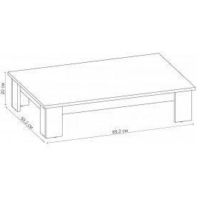 Журнальный столик Релакс-1 СЖ.013.900-00