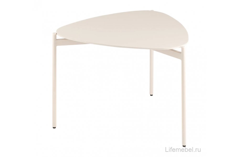 Журнальный столик Столик Элира, керамика, кремовый